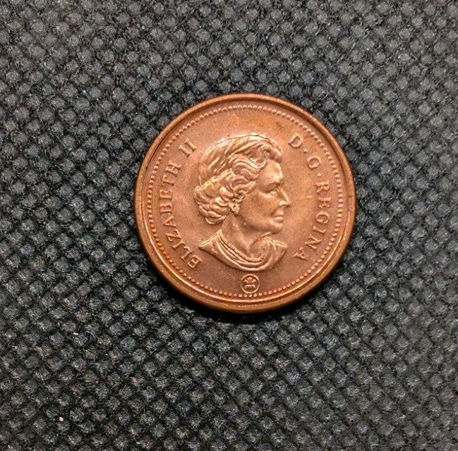 AU/Unc 2009 Canada Penny Small 1 Cent Beautiful1