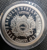 2013 Cannabis Proof - Silver Bullet Silver Shield .999 1 oz Silver Round2