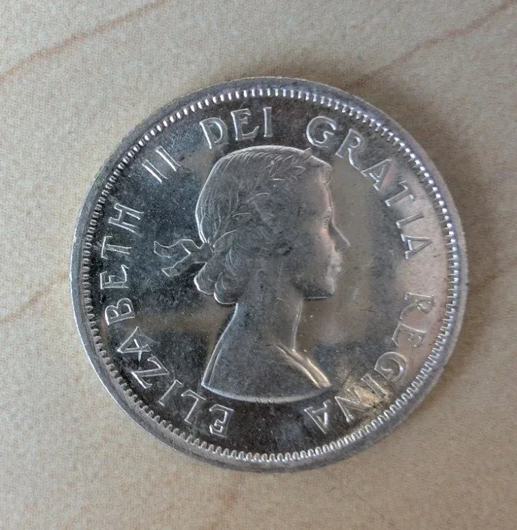 25 Cent 1953 SF SD - Pristine Condition! - Rare Variety - 0.8 Silver Coin Canada - NumisFind