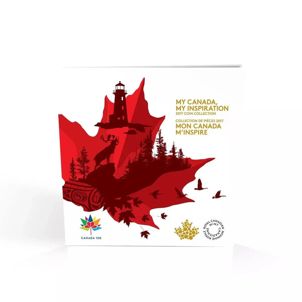 2017 Canada 5-Coin Set RCM - "My Canada, My Inspiration" Glow-in-the-Dark Toonie - NumisFind