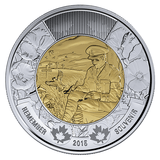 2015 Canada Remember : In Flanders Field Toonie Two Dollar $2 Coin M UNC Toon0