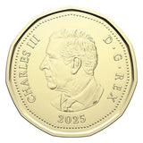 SUPREME COURT 2025 CANADA 25x$1 NON-Colorized Special Wrap Dollar Coin Roll - NumisFind