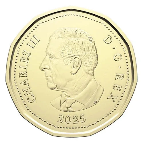 SUPREME COURT 2025 CANADA 25x$1 NON-Colorized Special Wrap Dollar Coin Roll - NumisFind
