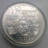 1974 Canada RCM 10 Dollar Silver Proof 1976 Montreal Olympic Games Coin. - NumisFind