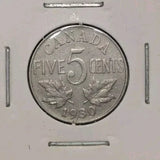 MINT ERROR DIE CRACK Lot Of 2 Five Cents Canada 1930 And 1931 - NumisFind
