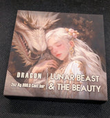 2024 2oz Silver Cast Bar Lunar Dragon Beast & Beauty .999 Fine3