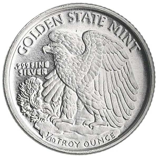 American Silver Eagle Style 1/10ozt .999 Pure Silver Coin, Fractional Bullion - NumisFind