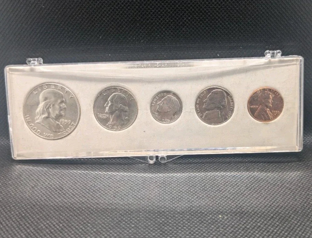 USA 1959 Silver Coins Year Set Uncirculated w/90% Silver mint set US - NumisFind