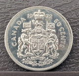 1972 Canadian Nickel Half Dollar 50 Cent Coin Canada0