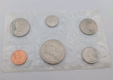 1968 Canada Pl 6-Coin Set Original Seal Dollar 50-Cent Quarter Dime Nickel Penny1
