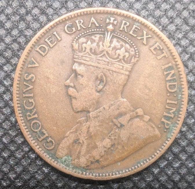 1916 Coin Canadian, Large One Cent, VF - NumisFind