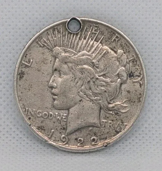 USA PEACE DOLLAR SILVER 1922 - NumisFind