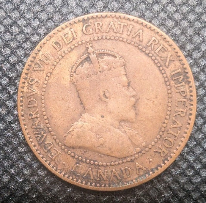 1906 Canada Large Cent Penny Coin - G-41