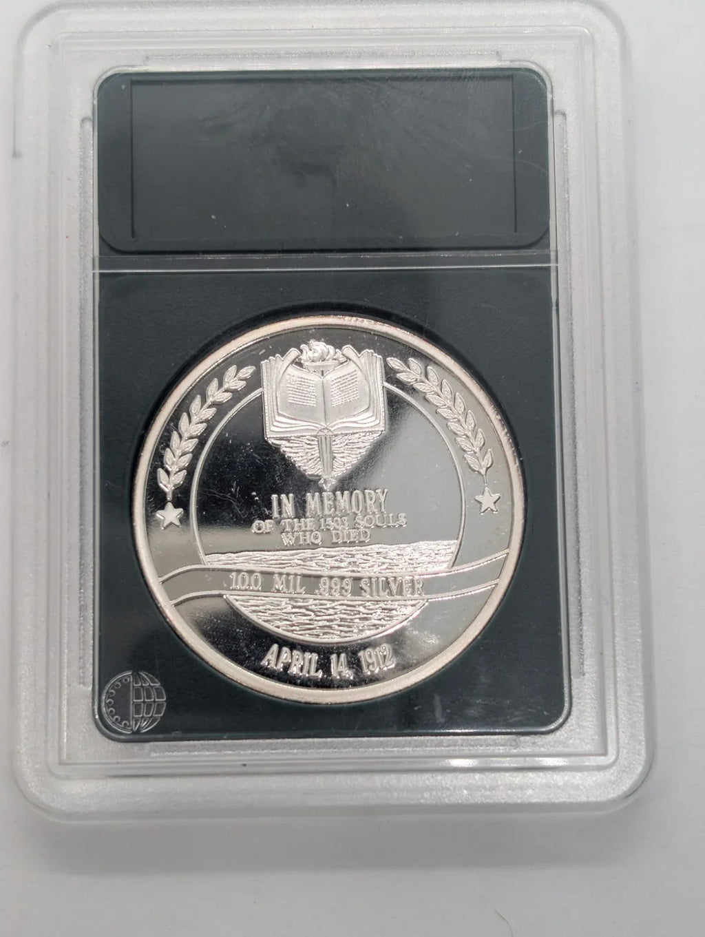 S.S. Titanic Proof Medallion - A Ship to Remember - .999 silver 100mil Plated - NumisFind
