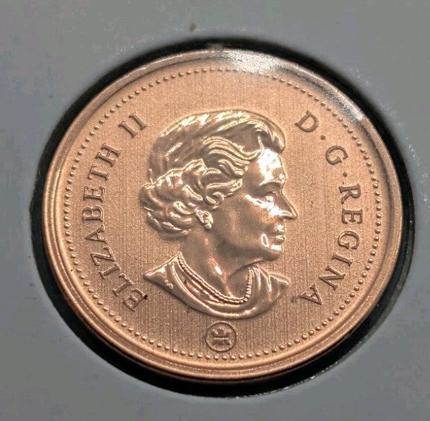RARE - Canada 1 Cent 2010 Magnetic Specimen Penny SP Perfect Condition1