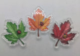 Leaves of Color Trio • 2025 3‑Leaf Shaped Stacker • .999 Silver • 1.5 g Each - NumisFind