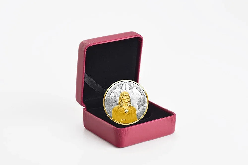 2018 $25 FINE SILVER PIEDFORT 250TH ANNIVERSARY OF TECUMSEH’S BIRTH - NumisFind