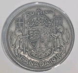 Canada 1938 50c Fifty Cent Silver Coin King George VI .800 Silver coin - NumisFind