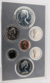 Canada Double Dollar 1980 Specimen Set w/ Silver $1 Polar Bear1