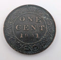 Canada 1901 1c One Large Cent Copper Coin Queen Victoria VF Very Fine0