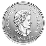 2021 CANADA CANADIAN SNOWBIRDS 50th ANNIVERSARY 5$ 99.99% PURE SILVER COIN2