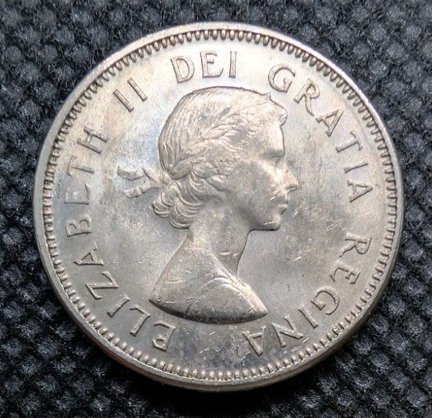 1964 Canada 5 Cent George VI Canadian  Nickel Coin Five Cents1