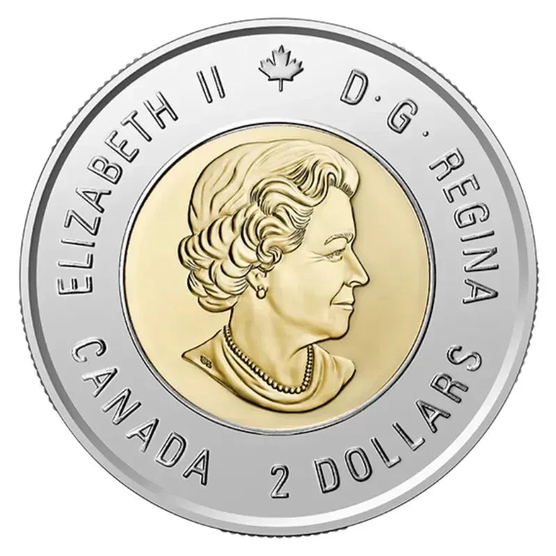 Canada $2 Dollars Coin Bill REID Haida Grizzly Art Toonie 2020 non coloured - NumisFind