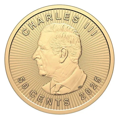 1 Gram - 2025 Gold Maple Leaf Coin - .9999 Pure Gold Bullion Maplegram - NumisFind