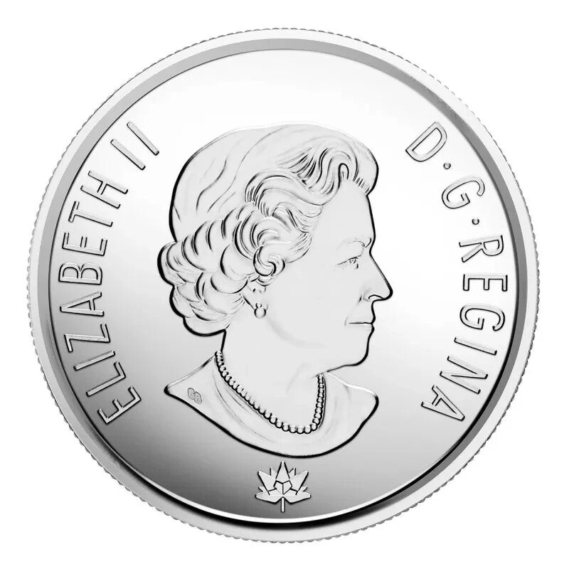 Canada 2017 BU Quarter Colour 25 Cent Twenty-Five Cents Hope for a Green Future1