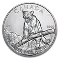 2012 Canada $5 Dollar 1oz .9999 Silver BU * COUGAR * Wildlife Series Coin - NumisFind