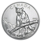 2012 Canada $5 Dollar 1oz .9999 Silver BU * COUGAR * Wildlife Series Coin - NumisFind