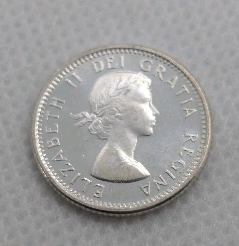 Canada 1966 10 CENT 10c SILVER DIME UNC COIN 0.8 Silver coin1