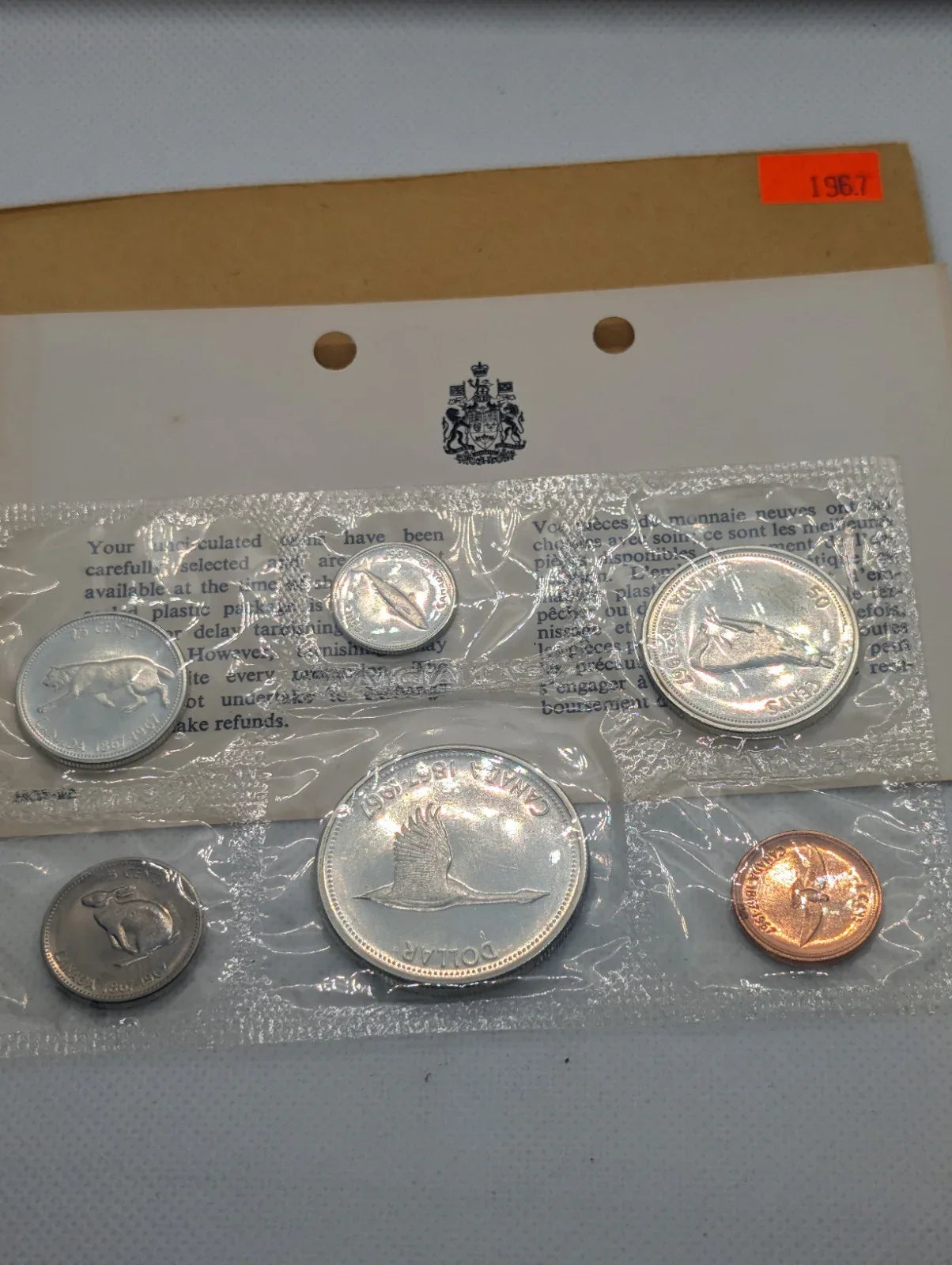 1867-1967 Canadian PL COIN SET SILVER - NumisFind