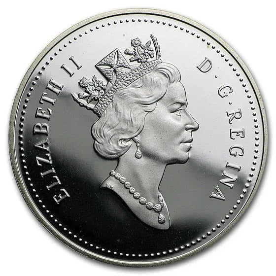 CANADA 1990 PROOF SILVER DOLLAR 1690 - 1990 KELSEY - NumisFind