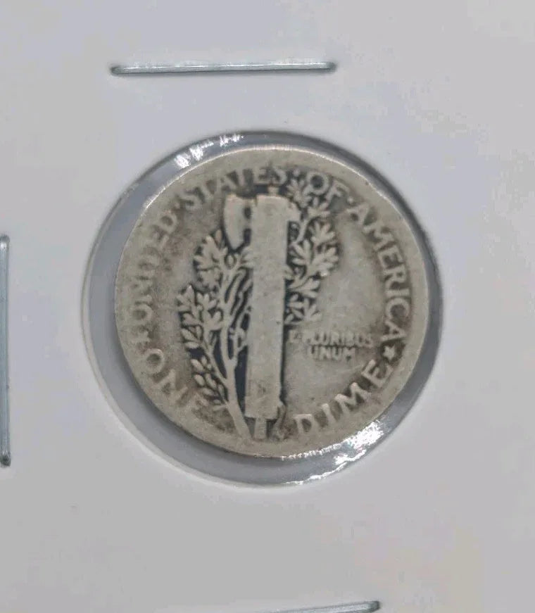1918 10C Mercury Dime 90% Silver Circ - NumisFind