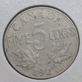 Canada Nickel 5 Cents 1927 - Circulated - Shipping Low Cost - NumisFind