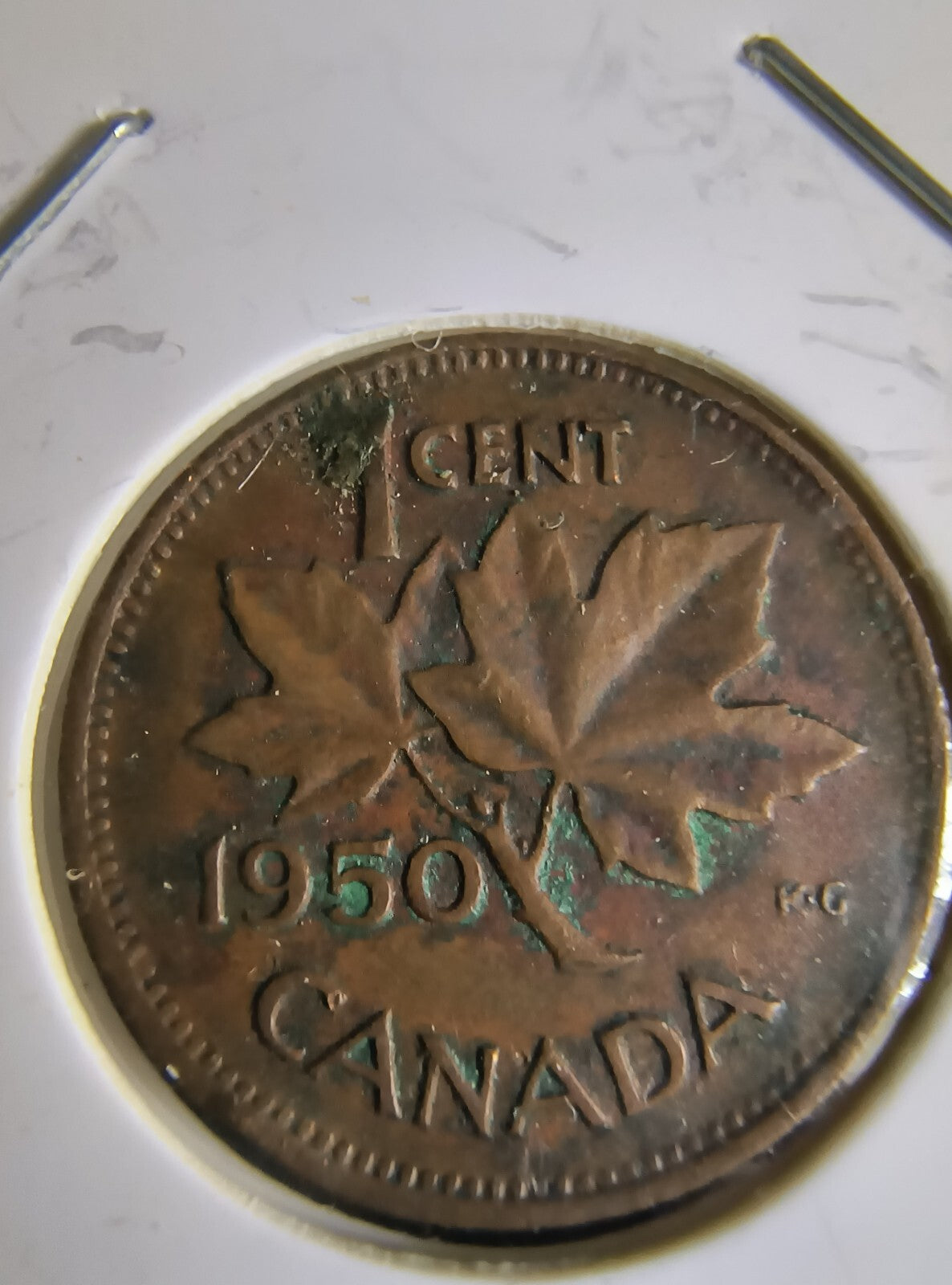 Lot Of 10 Circulated Canada 1 Cent Pre 1960 (G-VG Grade) *Read Description*3