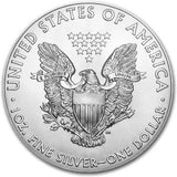 1 Troy Oz 999 Fine Silver 2015 American Eagle Walking Liberty Bullion Coin - NumisFind