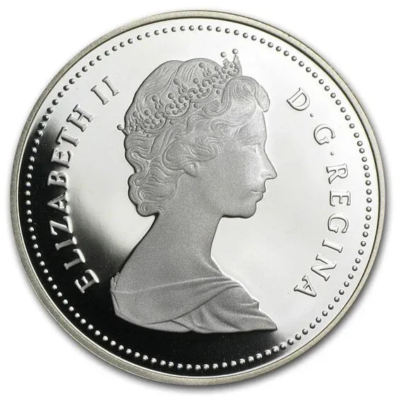 1987 Canada Proof Silver Dollar. DAVIS STRAIT Detroit - 11.65g ASW - NumisFind