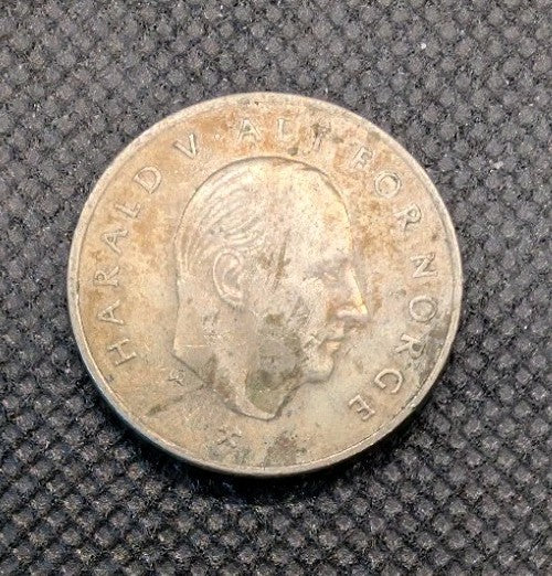 1993 NORWAY 1 KRONE COIN1