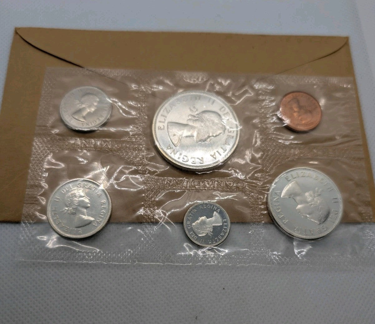 1963 Canada proof like mint set PL With original COA + Enveloppe! MINT!1