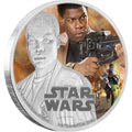 2016 Niue $2 Star Wars The Force Awakens FINN 1oz Fine Silver Coloured Coin - NumisFind
