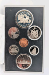 Canada 1981 Mint Proof Silver Dollar, Ultra Heavy Cameo0