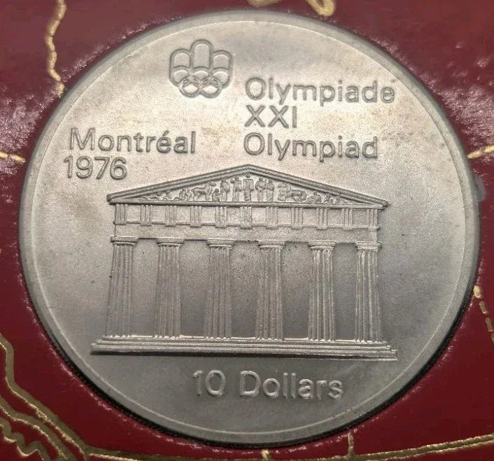 Montreal Olympic 1976 Sterling Silver Coins Issued 1974, Set of 4 Uncirculated - NumisFind