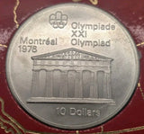 Montreal Olympic 1976 Sterling Silver Coins Issued 1974, Set of 4 Uncirculated - NumisFind