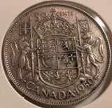 1950 Canada SILVER Half Dollar Full DESIGN Fifty Cents BETTER Coin 50 Cents 50c - NumisFind