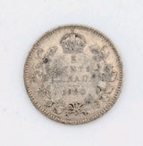 1920 Canada 5 cents Silver Coin Nickel Circulated0
