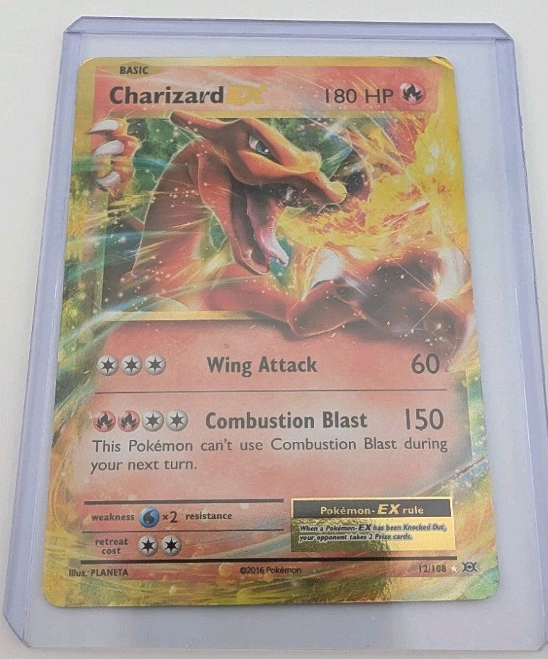 2016 XY - Evolutions Charizard-EX Basic/Rare Holo EX #120