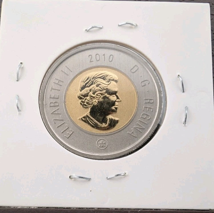 2010 Canada $2 Toonie Specimen Coin - Polar Bear Design - From Mint Set1