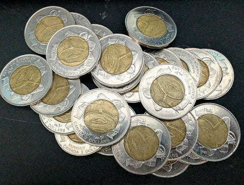 1999 Nunavut Canada two dollar $2 toonie - Circulated - NumisFind